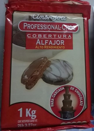 Chocolate cobertura para cascadas